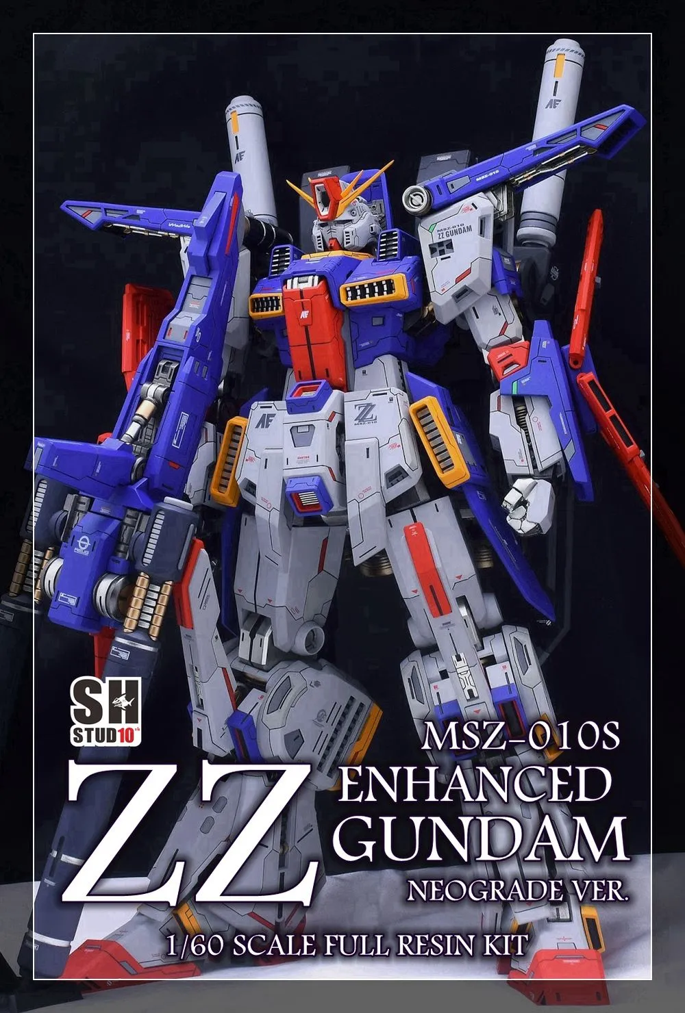 SH Studio PG MSZ-010S ZZ Neograde Ver. Full Resin Kit - Gobotstore