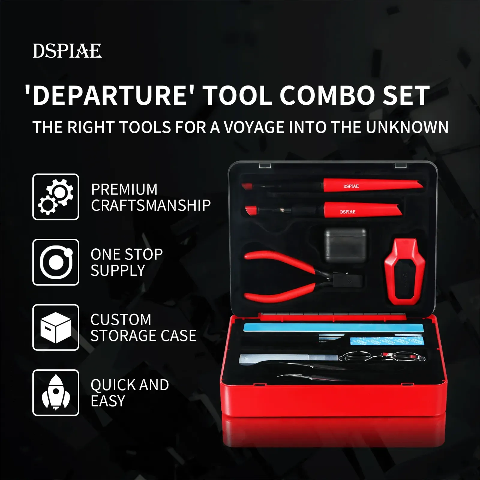 DSPIAE TC-S01 Departure Tool Combo Multifunctional Set - Gobotstore